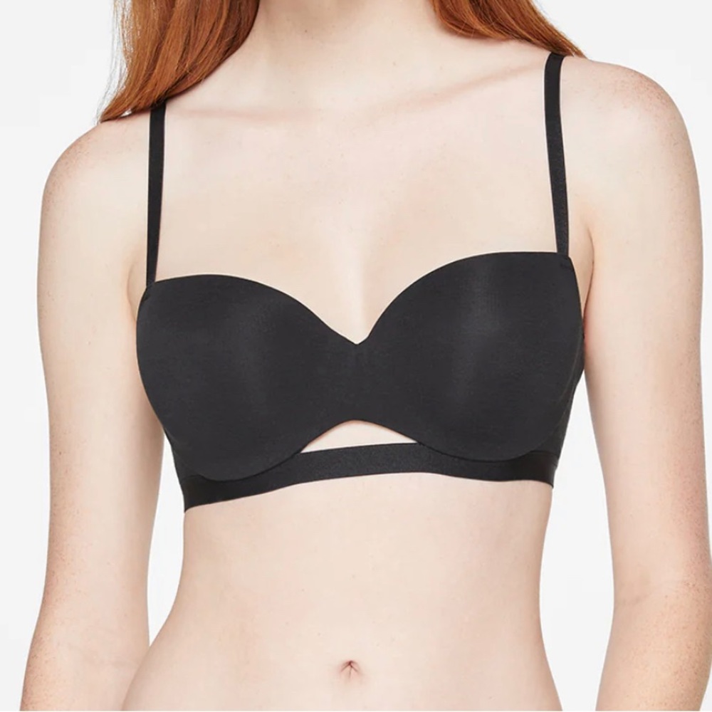ThirdLove 24/7 Pima Cotton T-Shirt Bra - Black, Size 36D